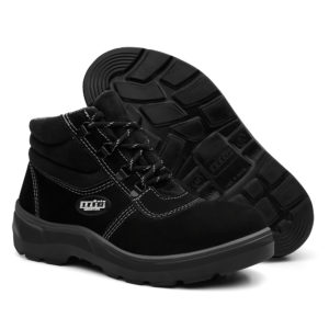 Coturno Fole Nobuck Preto